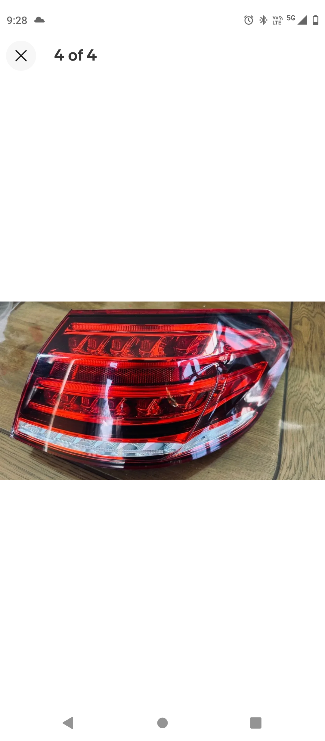 Mercedes E Class W212 Taillight Repair Service 2013 to 2016